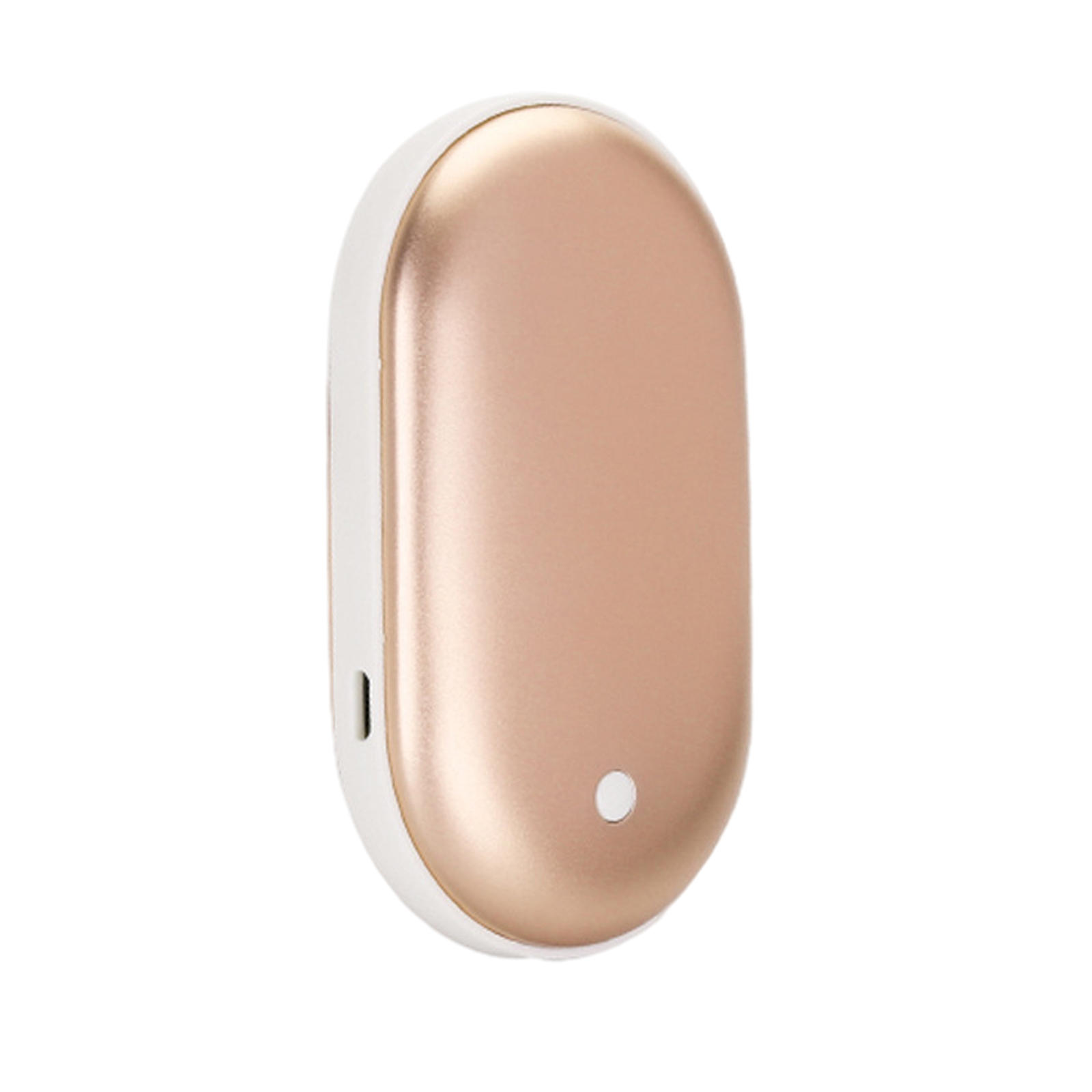 Portable USB Heater Power Bank USB Charging Winter Warmer Hand Warmer Phone Charger: Gold 2600mAh