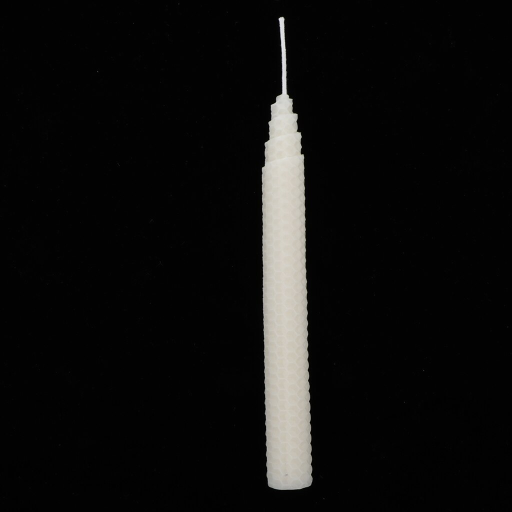 6 x Bijenwas Taper Kaarsen, 23cm (9), 100% Natuurlijk, Hand