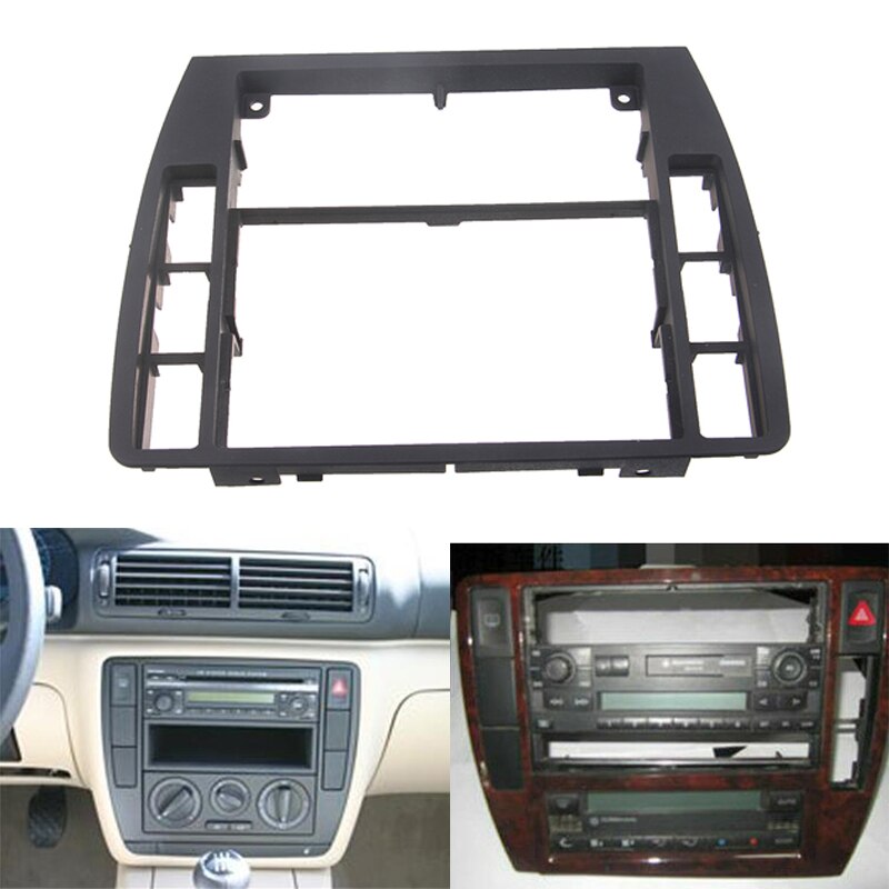 Auto Interieur Center Console Dash Decoratie Panel Radio Abs Gezicht Trim Frame Voor Volkswagen Vw Passat B5 2001-2005 3B0858069
