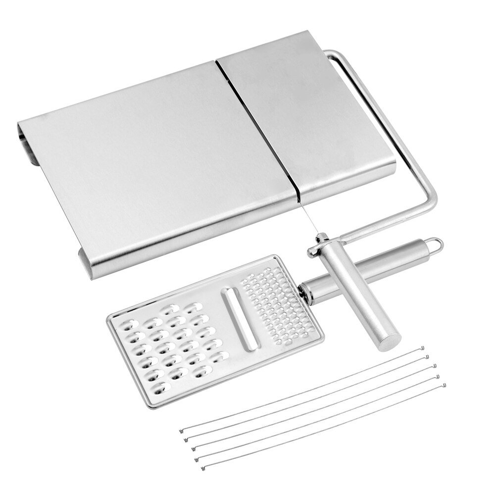 Cheese Slicer Wire Cutter Wire Cheese Cutting Knife Tools Serving Board Stainless Steel Hard Semi Hard Cheese Butter
