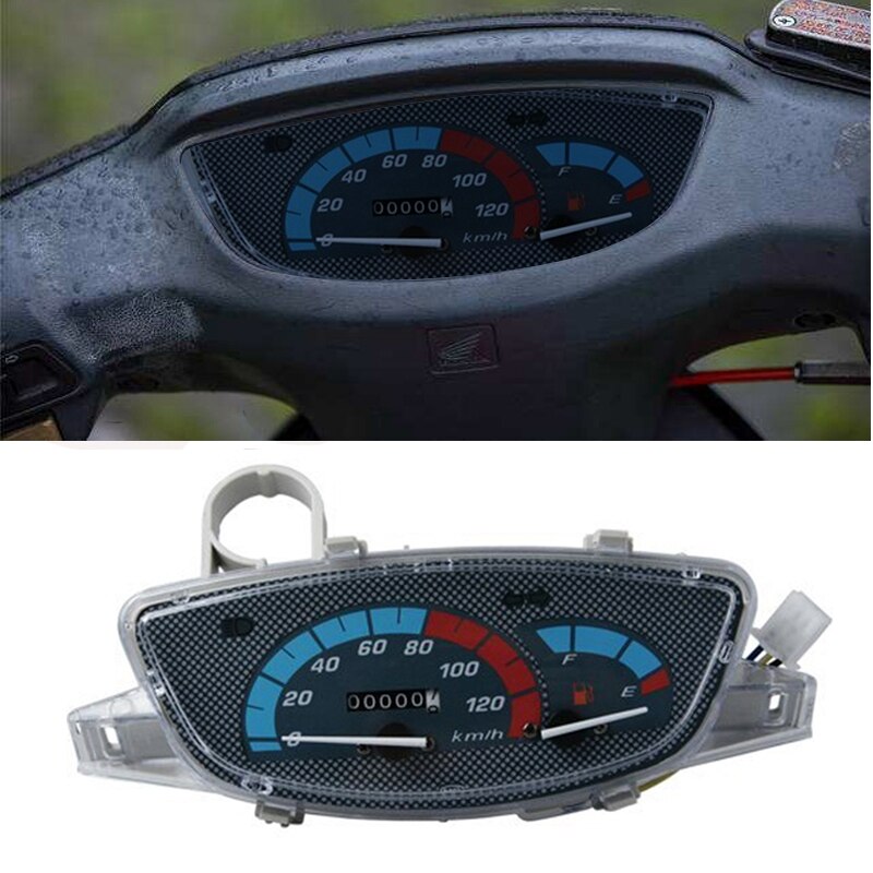 Motorfiets Scooter Instrument Assemblage Motorfiets Snelheidsmeter Kilometerteller Voor Honda Dio Zx AF34/AF35 Motorfiets Accessoires: Default Title