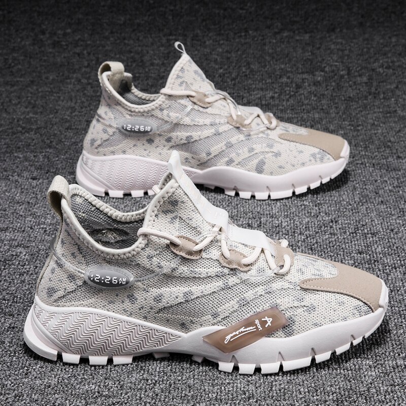 Sportssko mænds fritidssko til mænd sneakers holdbare ydersål træner zapatillas deportivas hombre sportssko