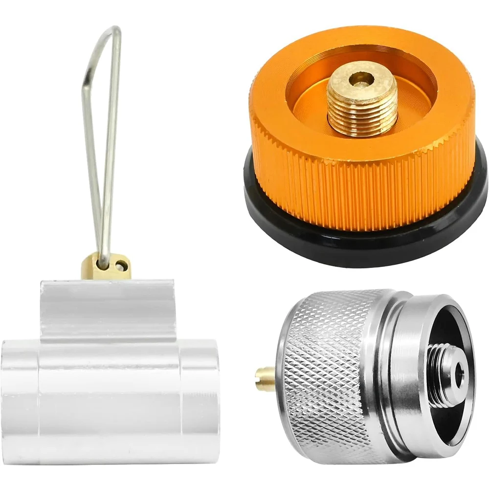 3pcs/set Camping Stove Adapter Converter Butane Ca... – Grandado
