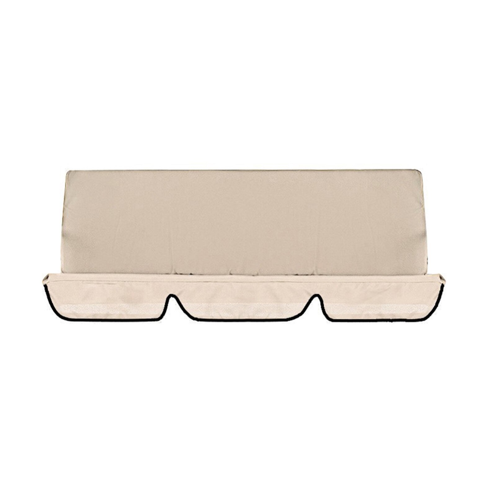 Top Selling Outdoor Swing Cushion 3 Seater Swing Chair Cushion Waterproof Swing Seat Pads Support #y: A