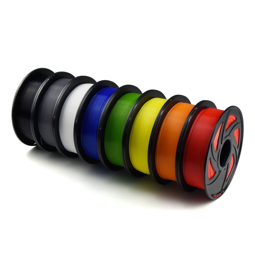 Impresora 3D de plástico PLA ABS PETG, 1kg, 1,75 MM, suministros de Filamento para RepRap, Filamento PLA 1,75