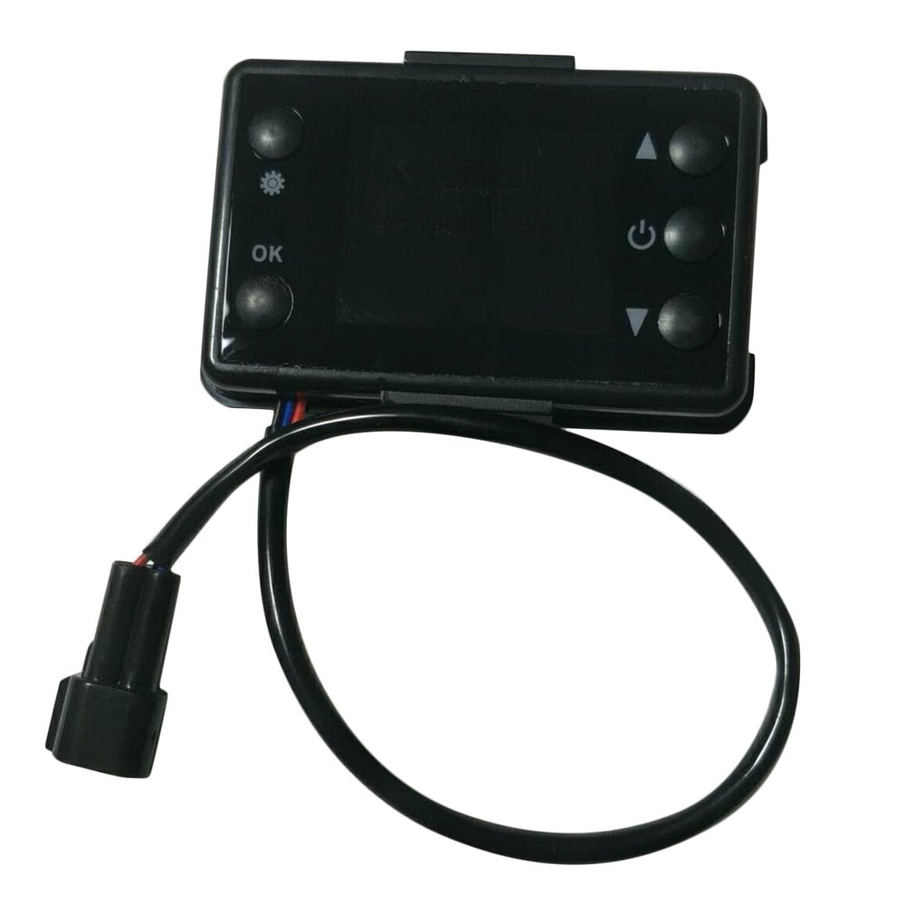 12V/24V 3/5KW Lcd Monitor Parking Heater Digitale Schakelaar Auto Verwarming Apparaat Controller Universele Voor auto Track Air Heater