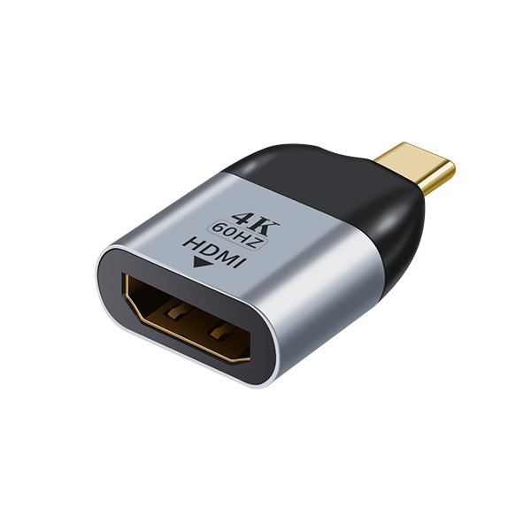 TYPE-C Naar Hdmi/Vga/Dp/Gb/Mdp-Verbindingsadapter 4K @ 60Hz Geschikt Voor Iaptop Projectiescherm High-Definition Conversiekop: WHITE