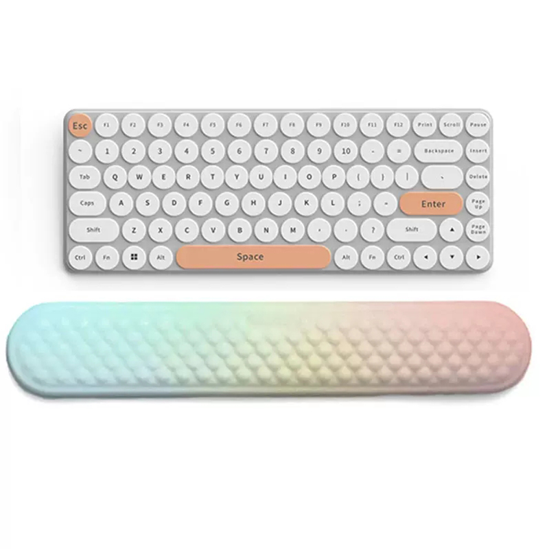 Toetsenbord Polssteun Pad Set Zacht Memory Foam Muismat Polssteun Kussen Pijnbestrijding Ergonomische Computer Muismat