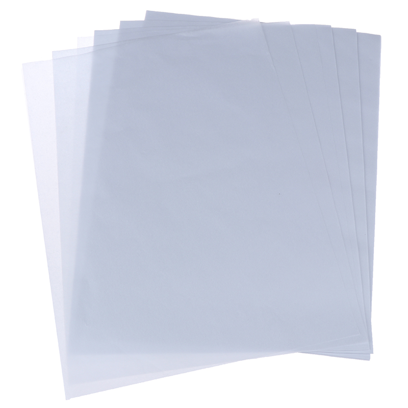 100 stk  a4 gennemskinnelig kalkerpapir kopi transfer print tegnepapir svovlsyre papir til teknisk tegning/ print