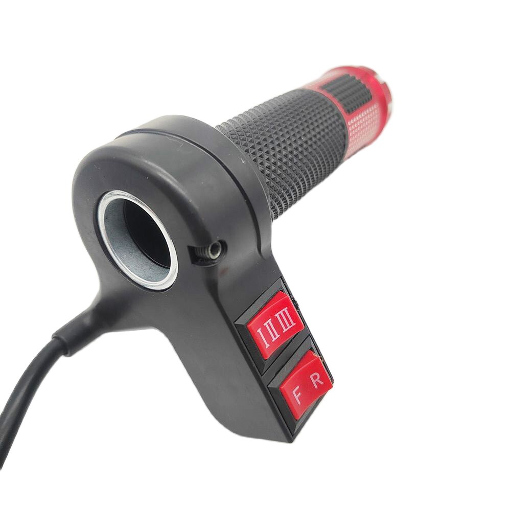 12-96V throttle with 3-speed line and forward reverse twist Throttle Grip for ebike/electric bike/tricycle