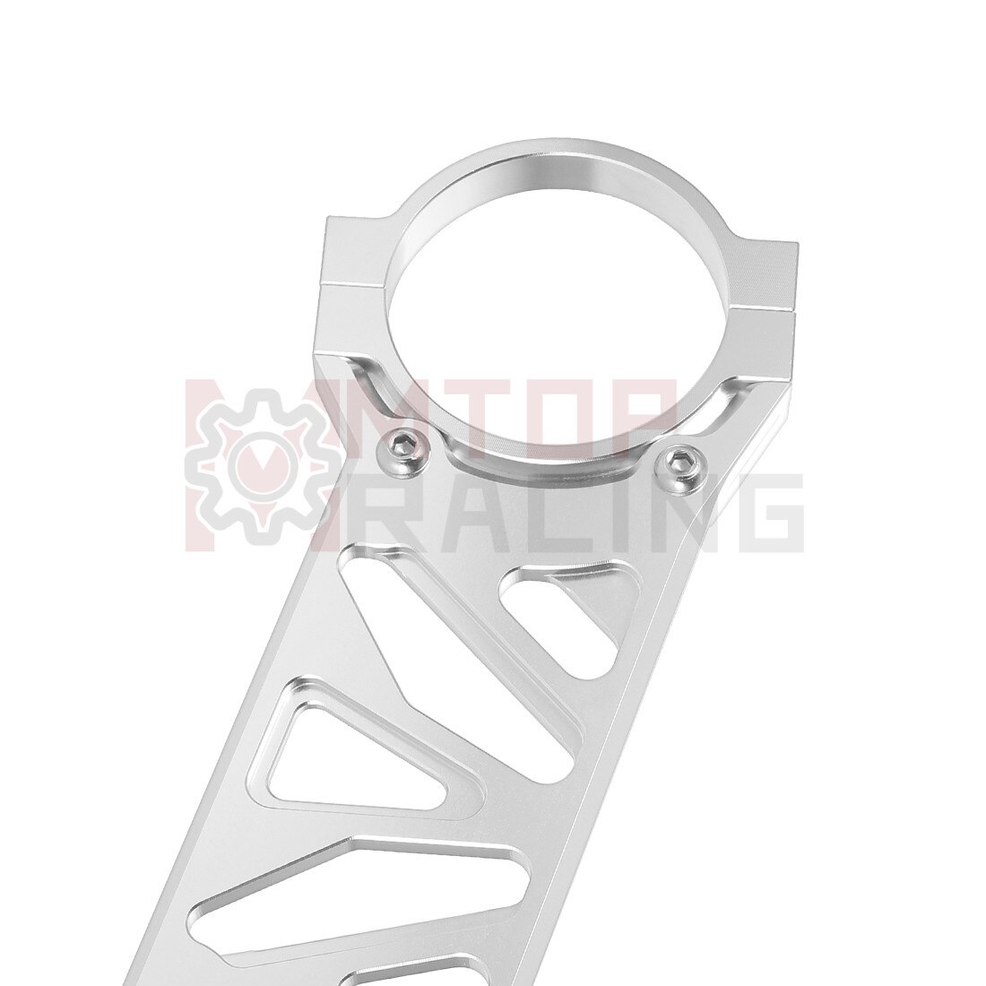 Supporto forcella stabilizzatore forcella anteriore per Yamaha RZ350 4U0 1981-1982 RZ250 4L3 RD250LC 1981-1983 argento oro