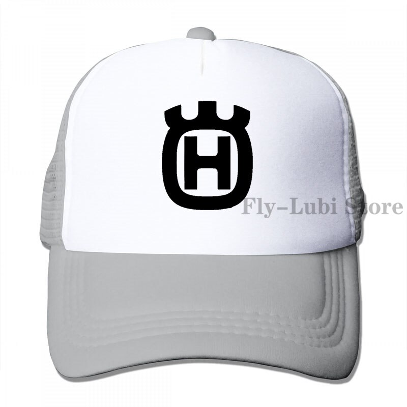 Husqvana Baseball cap men women Trucker Hats adjustable cap: 3-Gray