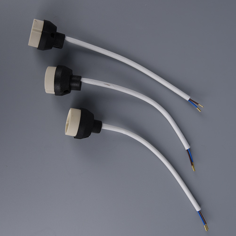 1x gu10 socket base Connector or GU10 Base Halogen Sockets Ceramic Holder Lamp wiring for GU10 led bulb