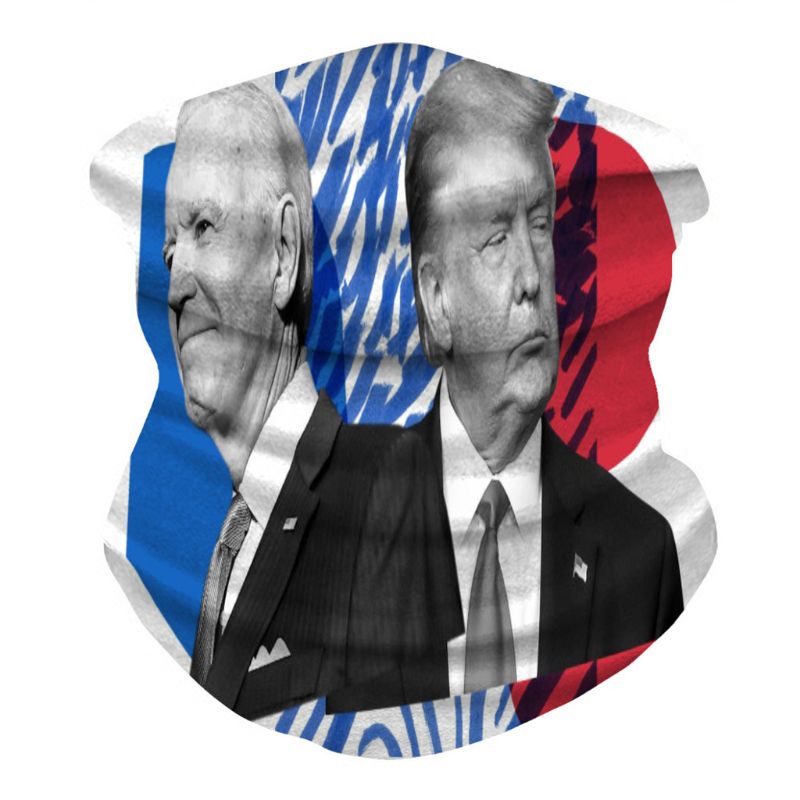 Joe biden bedrukt gezichtsmasker halve zon stofbescherming sjaal 3d print  x3uf: 9