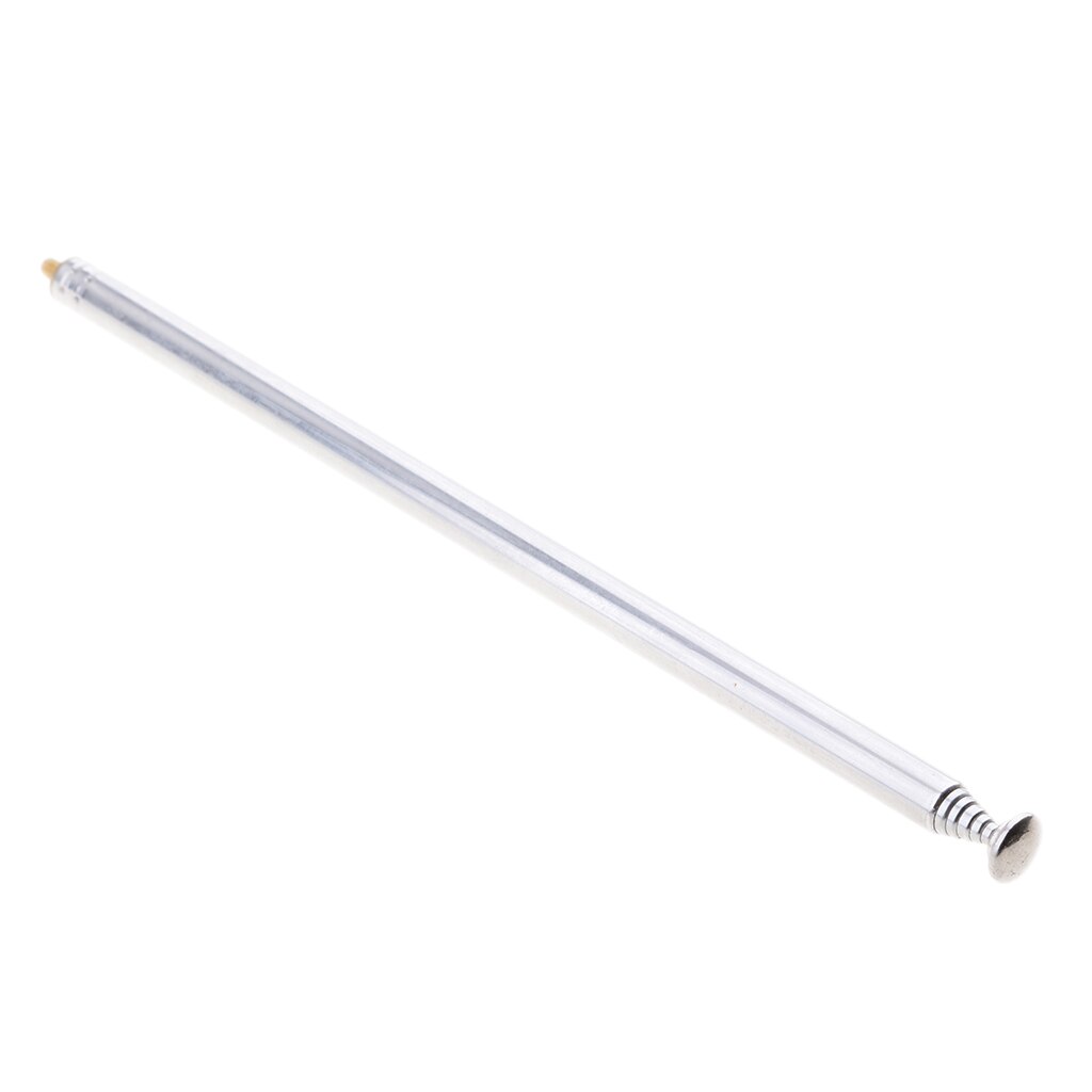 Handheld Antenna Telescopic Radio Antenna With M3 Male Connector Silver