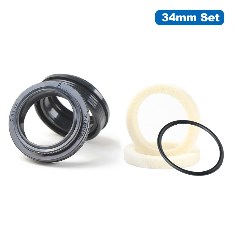 Fiets Voorvork Schokdemper Dust Seal Installatie Tool 32/34/35/36Mm Dust Wiper Olie seal Setting Tool Fiets Onderhoud: 34mm Kit