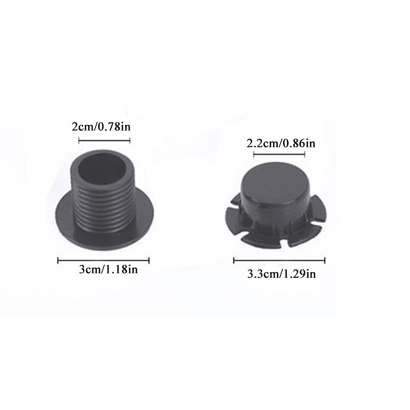 Diy saco acessório obag saco botão acessórios para a corda o saco alças feminina bolsa de ombro acessório parafuso plástico