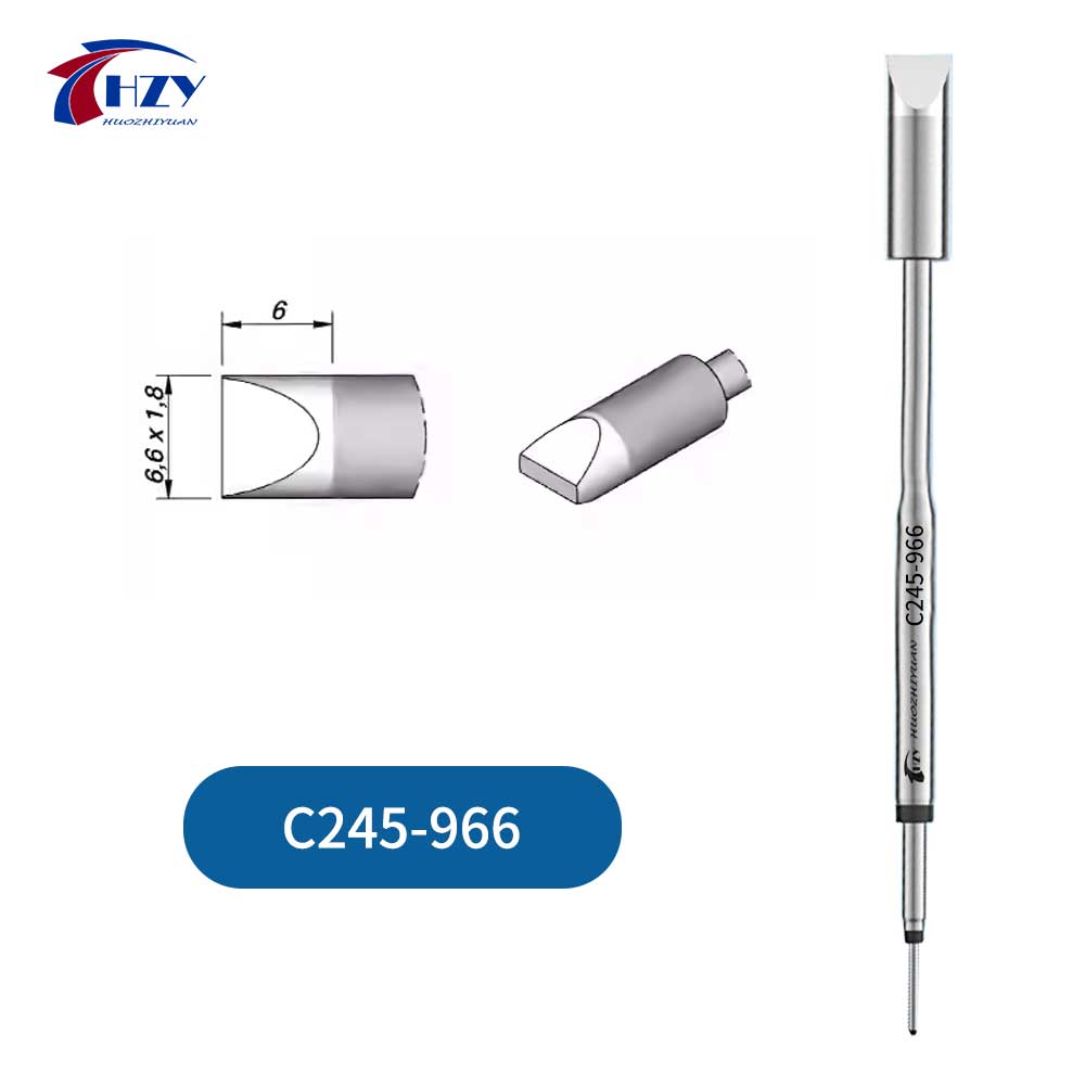HZY C245 Series Soldering Iron Tips Head C245-K/I/IS/SK/903/907/933/911 for JBC Soldering Station Repair Tools for T245 Handle: black