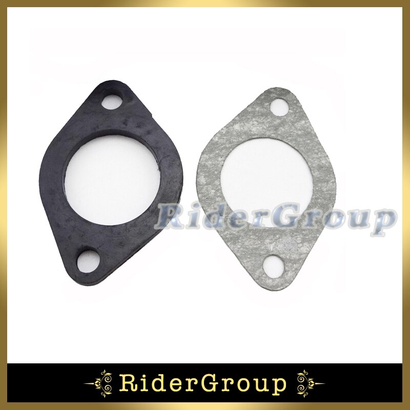 Keihin PE24 PE26 PE28 OKO carburateur | 2 jeux de collecteur d'admission Carb joints pour Mikuni VM24 Keihin PE26 PE28 OKO carburateur Pit Bike moto