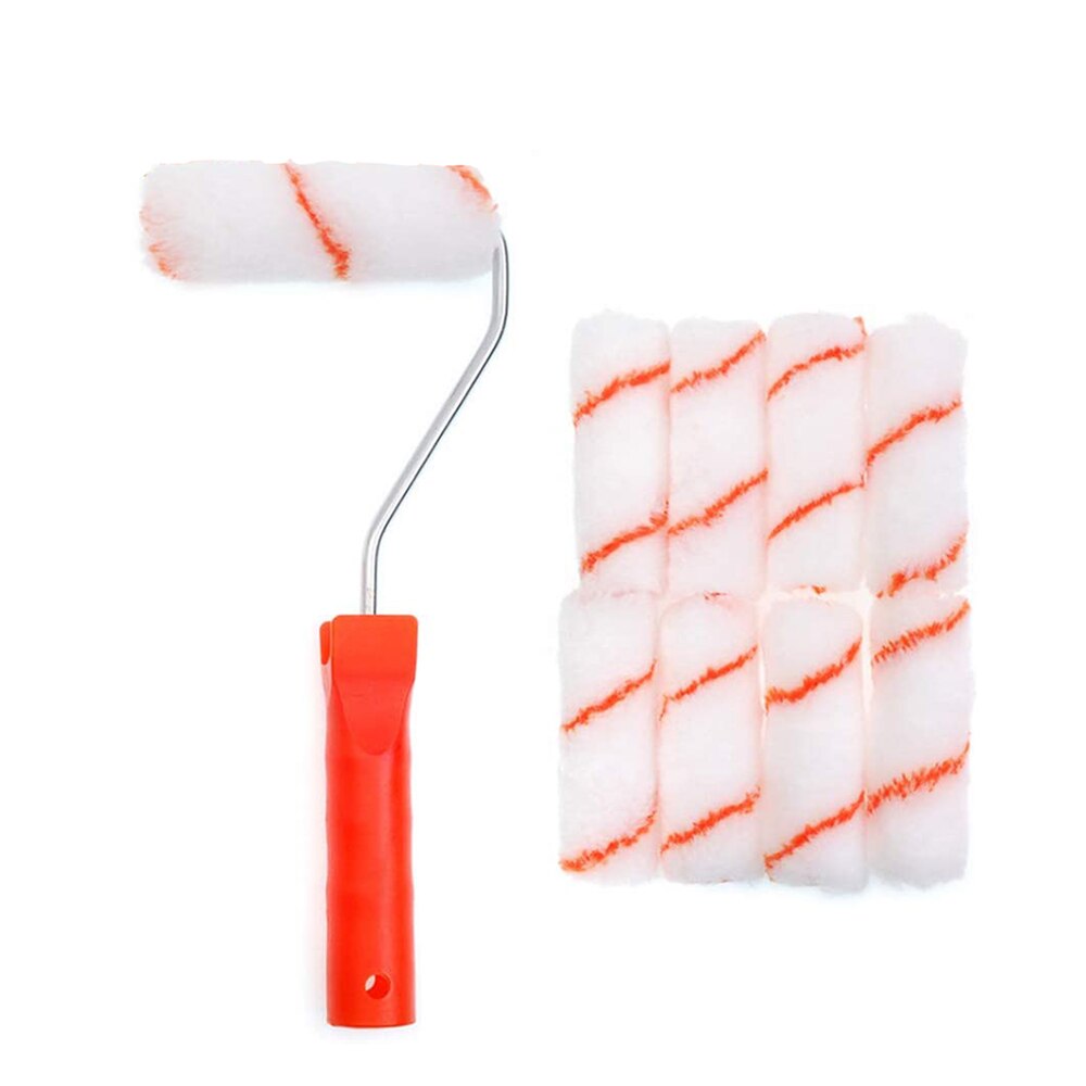 Home Type Paint Roller 4 Inch Mini Paint Roller Kit Foam Paint Roller Roller Home Repair Painting Practice Tools