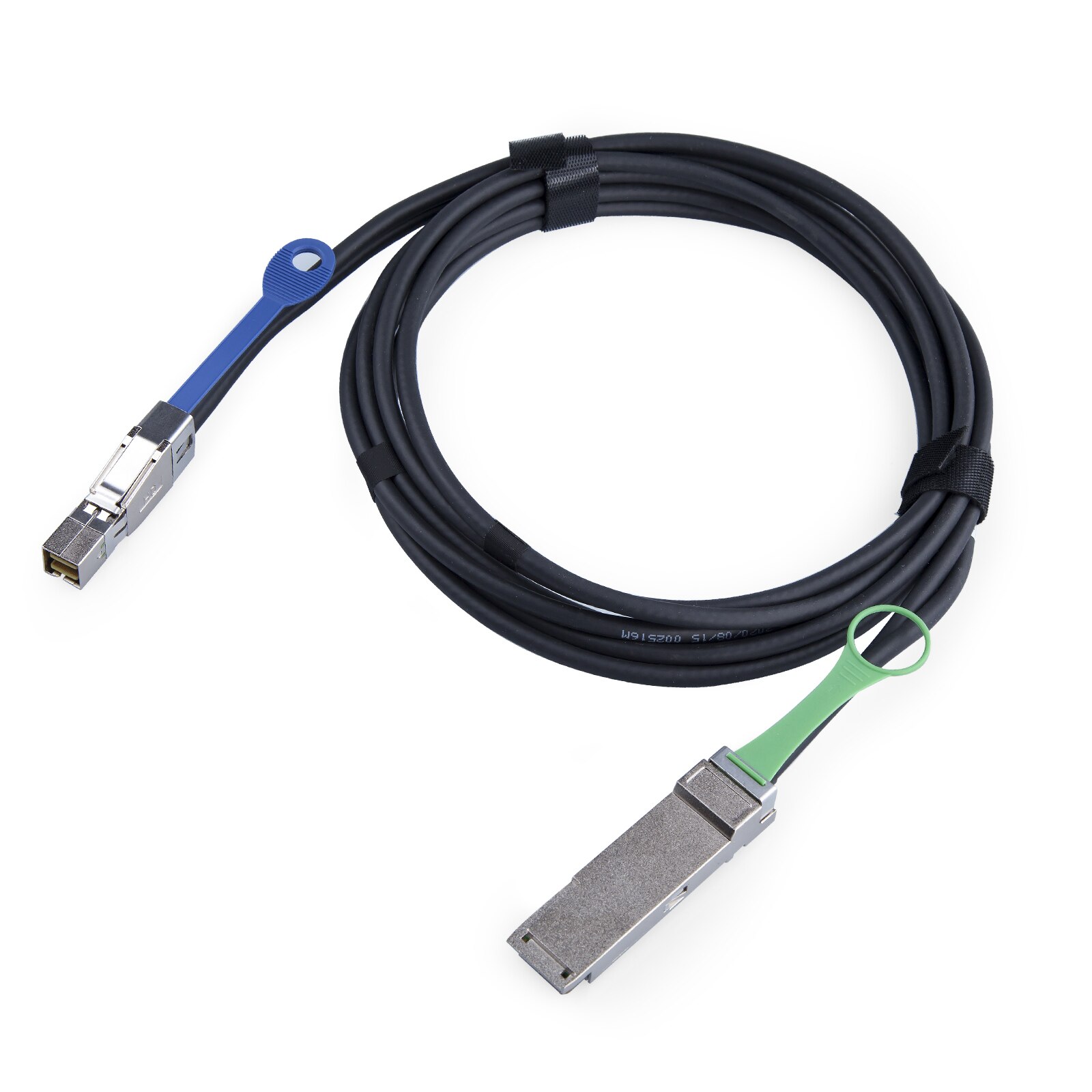 Mini SFF-8644 esterna di SAS HD al cavo ibrido di SAS di QSFP(SFF-8436), 30AWG, 100-Ohm, 0.5-m(1.64ft)