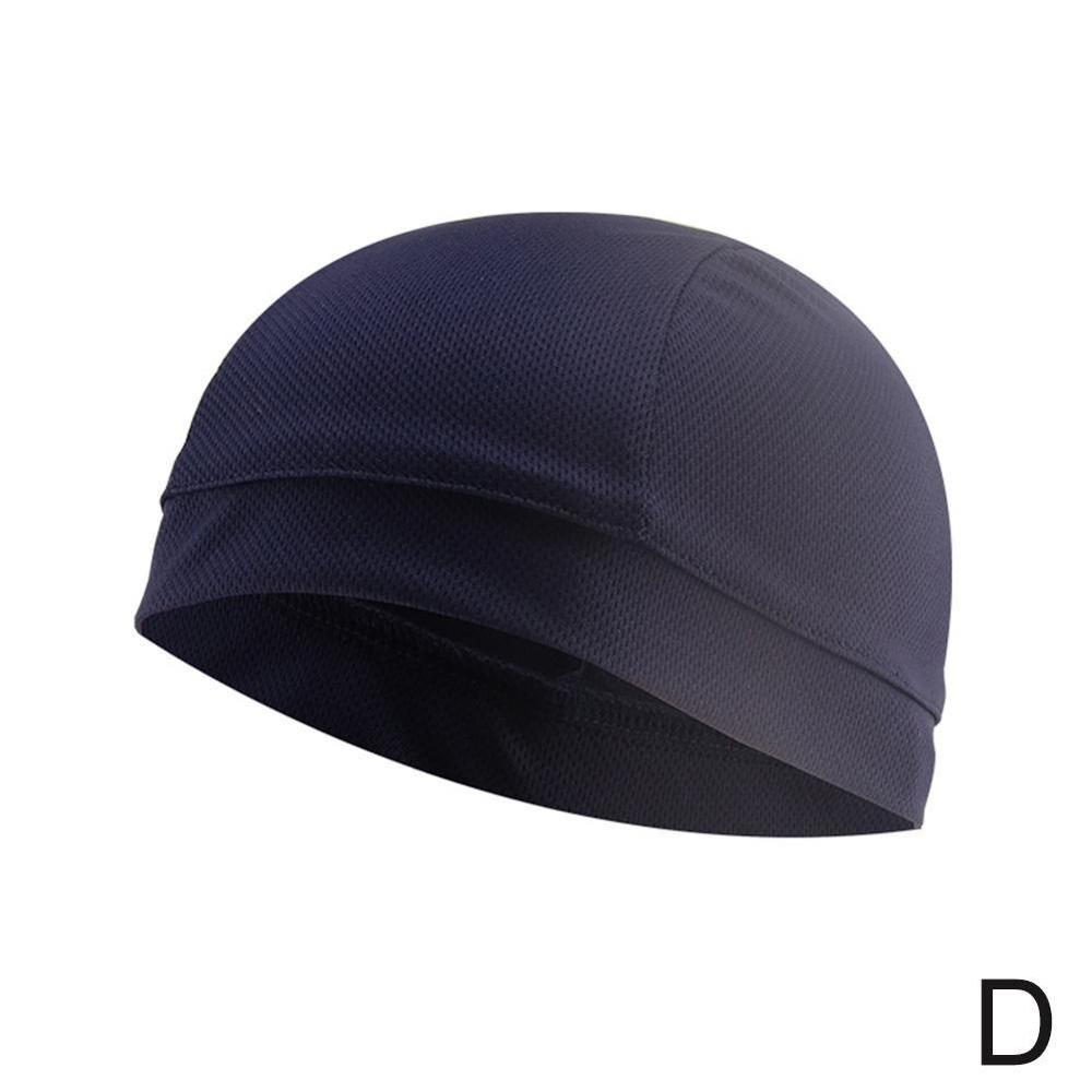 Motorhelm schedel binnenmuts coolmax hoed snel drogend ademende hoed racepet onder helm muts motorcrosshelm: D
