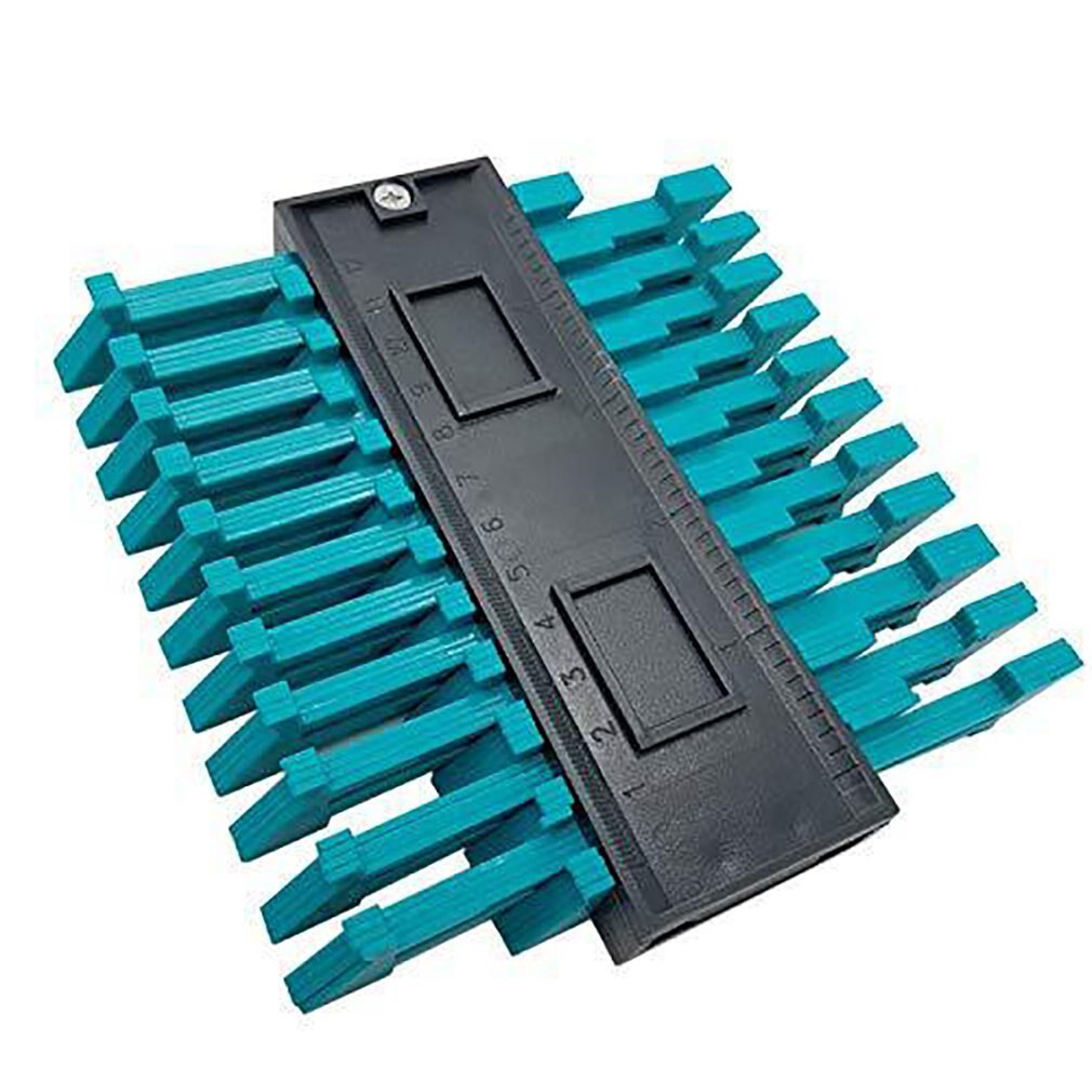 Irregular Ruler Contour Gauge Woodwork Shape Template Measuring Ruler Rail Round Frame Contour Measuring Tool