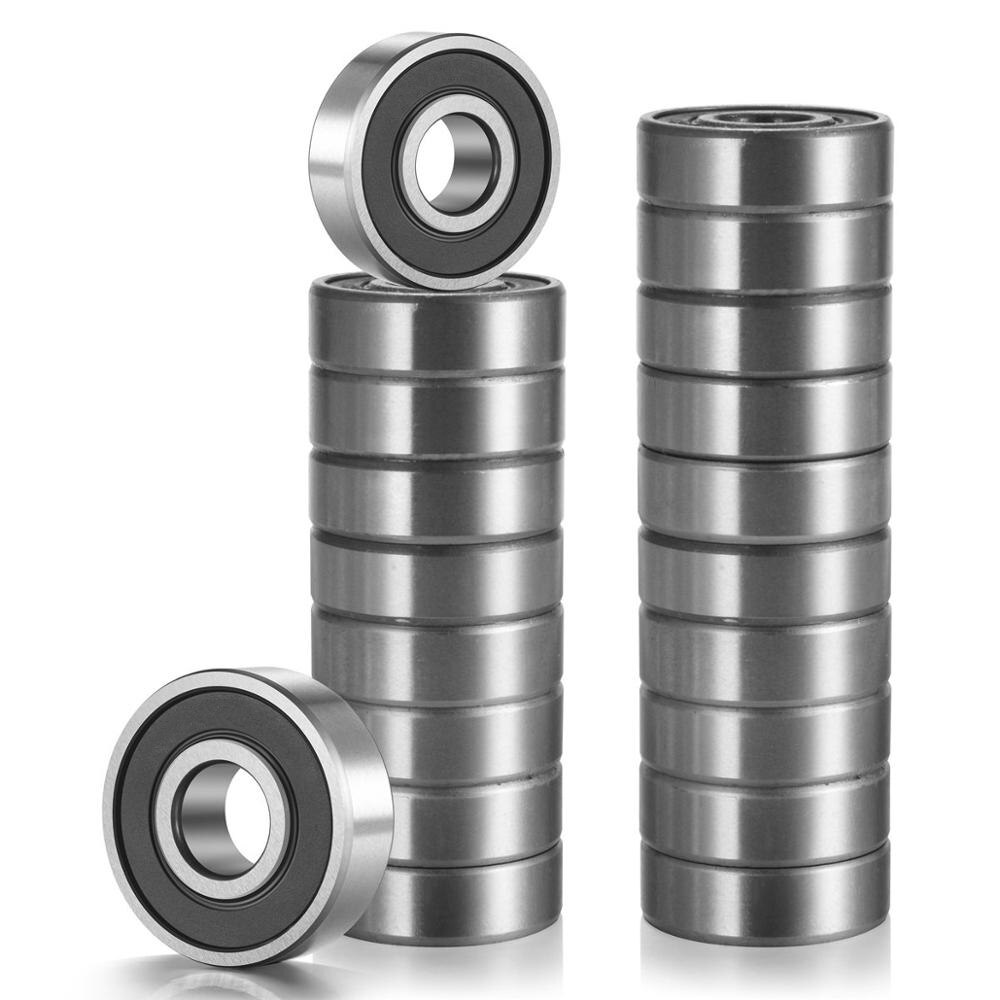 10pcs Double Shielded Miniature High-carbon Steel Single Row 608ZZ ABEC-7 Deep Groove Ball Bearing 8*22*7 8x22x7 MM 608 Z