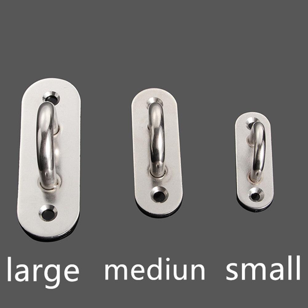 MeterMall Stainless Steel Ceiling Fan Hook U Shaped Fixed Drag Hook Ceiling Fan Base