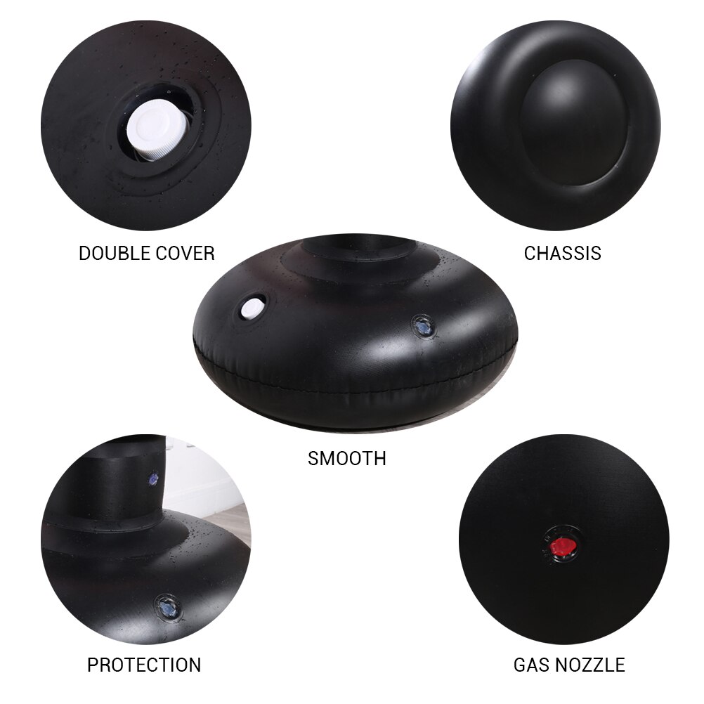 3 Colors Vertical Inflatable Boxing Bag PVC Thickening Boxing Pillar Tumbler Fight Column Punching Bag Fitness Tool