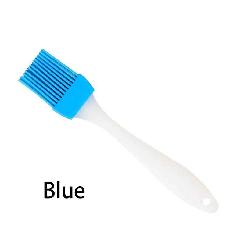 Silicone Brush Kitchen Baking Tool Barbecue Oil Brush Cake Grease Silicone Brush Removable Silicone Soft Brush: 04