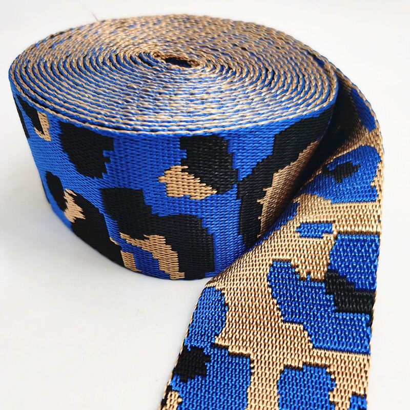 2Meters 50mm 1.5mm Thick Polyester/Nylon Webbings DIY Sewing Jacquard Webbing Strap For Bag Ribbons Clothes Hat Decorative Tapes: 13