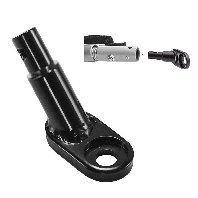 Fiets Achter Rekken Stalen Fiets Trekhaak Mount Adapter Vervanging As Fiets Cycling Bagagedrager Mount Bike Accessoire
