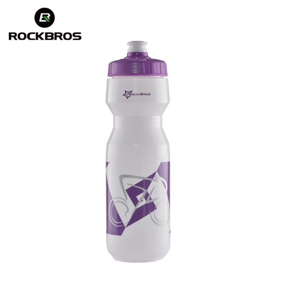 ROCKBROS-bouteille d'eau en plastique pour vélo de 750 ML, gourde Portable, bouilloire, gourde Portable, pour Sports de plein air, VTT: DCBT69P
