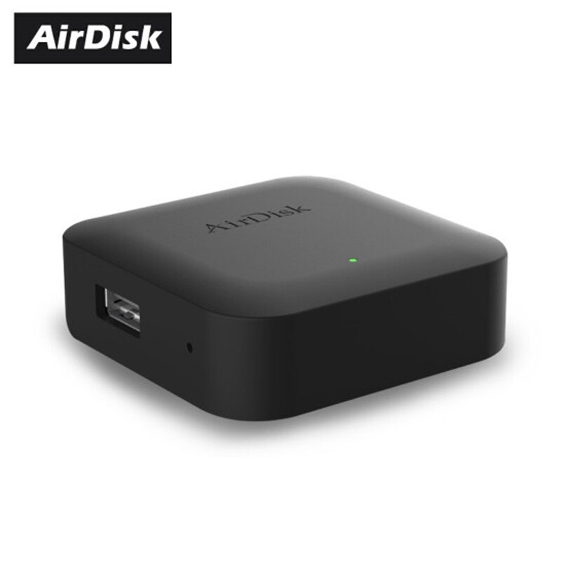 AIRDISK NAS Q1 serveur de stockage joint au réseau de partage de Cloud privé pour le support domestique PHDD/Flash