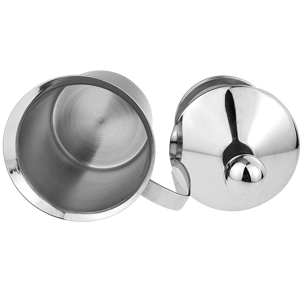 Edelstahl Handgemachte Milchaufschäumer Doppel Mesh Milch Creamer Milch Schaum Maker (800CC)