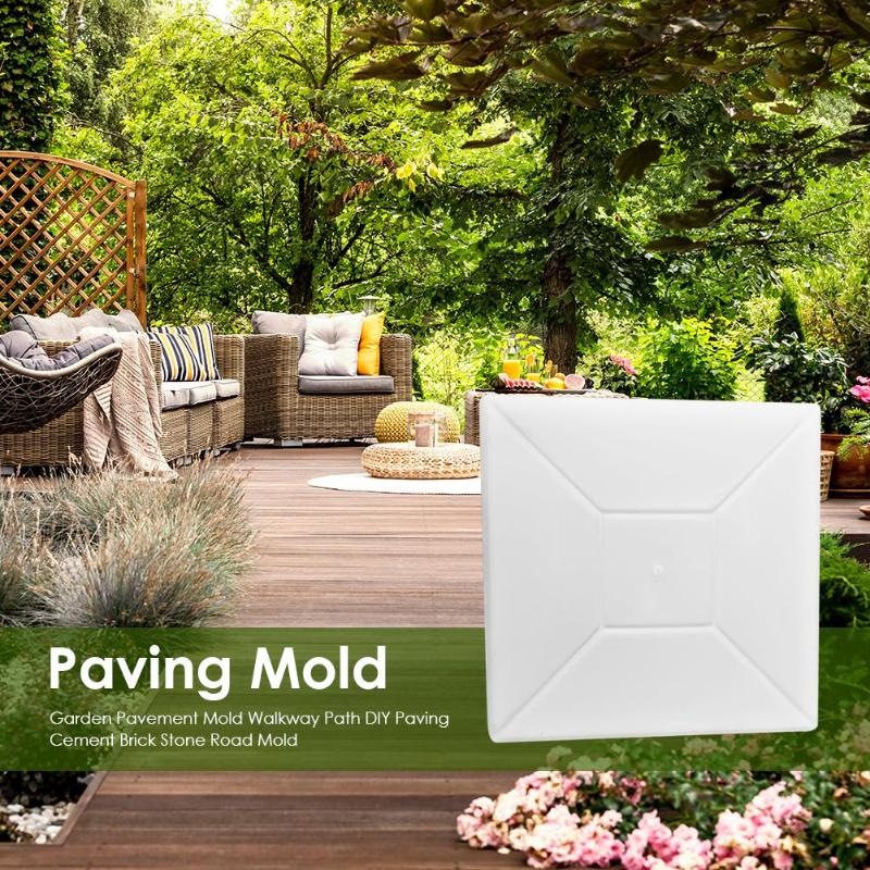 Garden Pavement Mold Walkway Path Paving Cement Brick Stone Road Concrete Mold for Creating Terrace Sidewalks and Trails