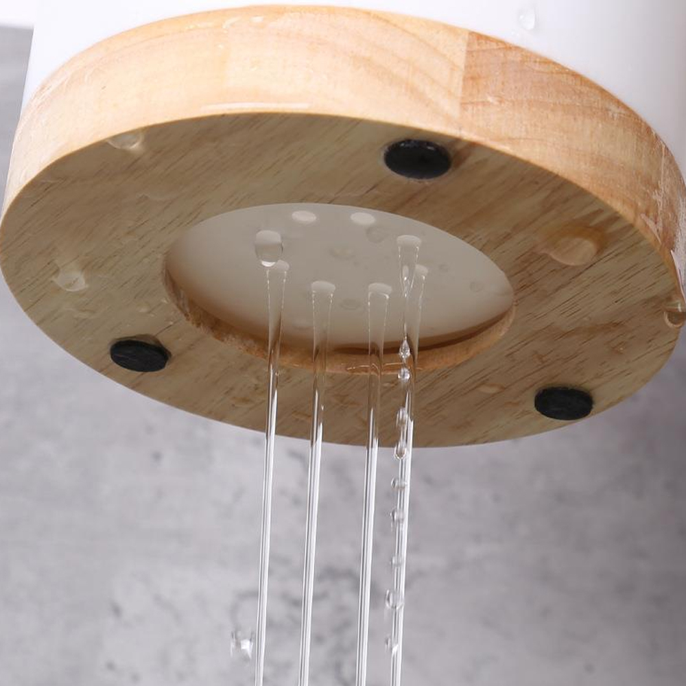 Kitchen Tableware Storage Bucket Utensil Holder Cutlery Drainer Plastic Chopstick Spoon Storage Rack Detachable 3 Divided