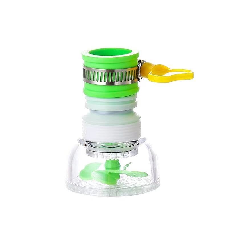 Universele 360-rotatie Kraan Waskolf Swivel Waterbesparende Economizer Hoofddouche Keukenkraan Nozzle Adapter Gootsteen Accessoires: Paars