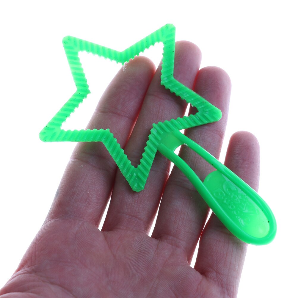 6 pz/lotto Che Soffia Bolla di Sapone di Strumenti giocattolo Bolla Spiedi impostato tutto'aperto giocattoli Della Bolla per i bambini