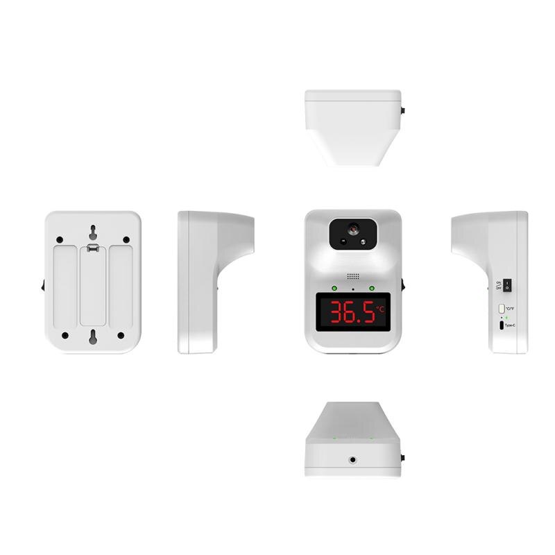 K3 Plus Non-contact Infrared Thermometer Digital Infrared Thermometer Wall Mounted Forehead Temperature Body With Fever Alarm