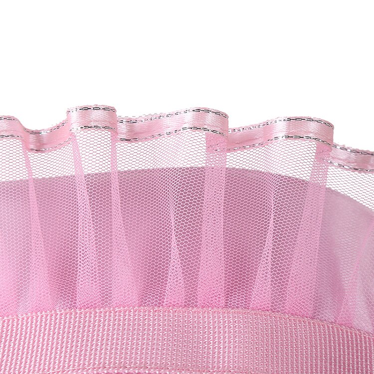 Lace Pink Kids Girls Ballet Dance Bag Students School Backpack Toe Shoes Embroidered Tiered Ruffled Tutu Shoulder Bag Dance