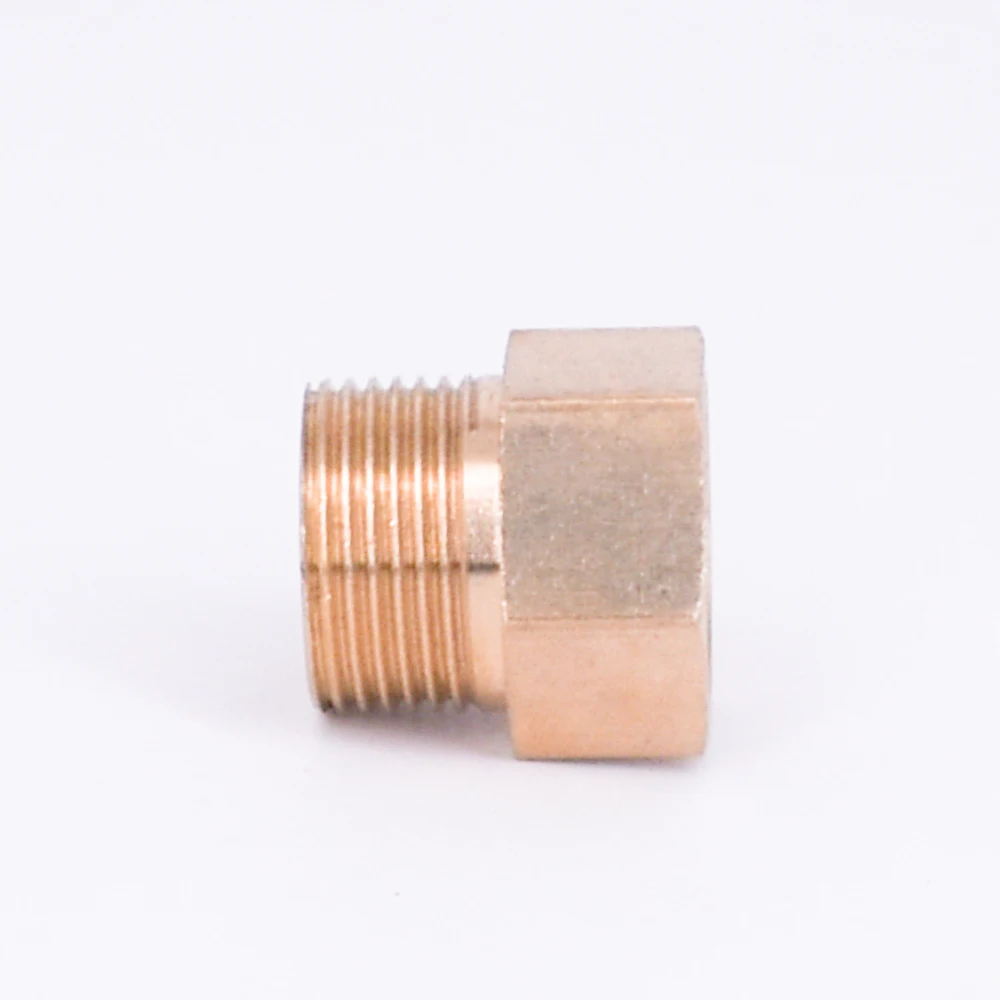 1/8"1/4"1/2"3/4" BSP Thread Brass Reducer Female to Male Threaded Hex Bushing Pipe Fitting Water Gas Adapter Coupler Connector