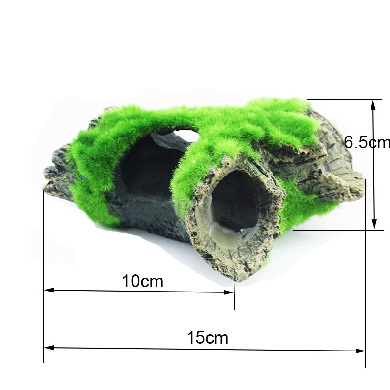 Aquarium zubehör Aquarium pflanzen Pflanzen für Aquarium Aquarium Dekoration Künstliche Höhle Landschaftsbau Fisch und garnelen Schutz: Baum Höhle Stil C
