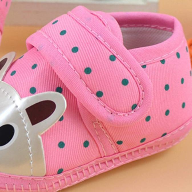 Zapatos de bebé para niña, mocasines suaves, para niña Zapatillas de deporte de oso, zapatos para niño recién nacido, primeros pasos, primavera