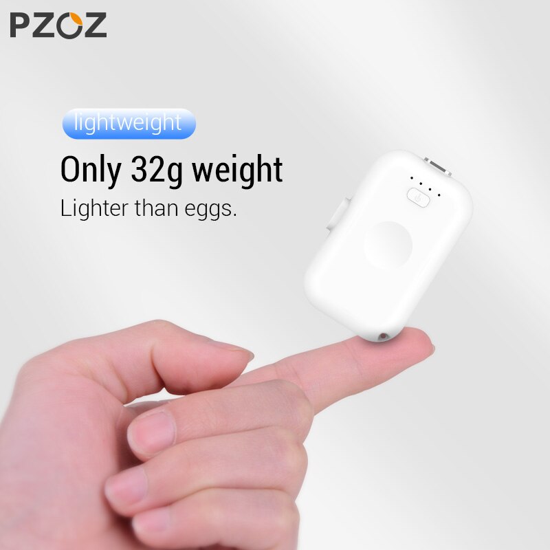 PZOZ batterie externe Mini 1200mAh batterie externe chargeur Portable pour iphone X 11 Max Samsung S10 xiaomi redmi Powerbank