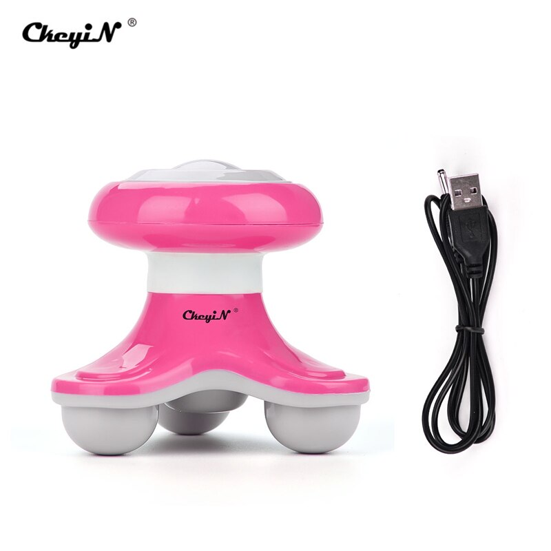 Ckeyin Mini Driehoek Statief Multi-Functionele Full Body Neck Head Back Vibrator Massager Voet Behandeld Acupunt Gezondheidszorg Schoonheid