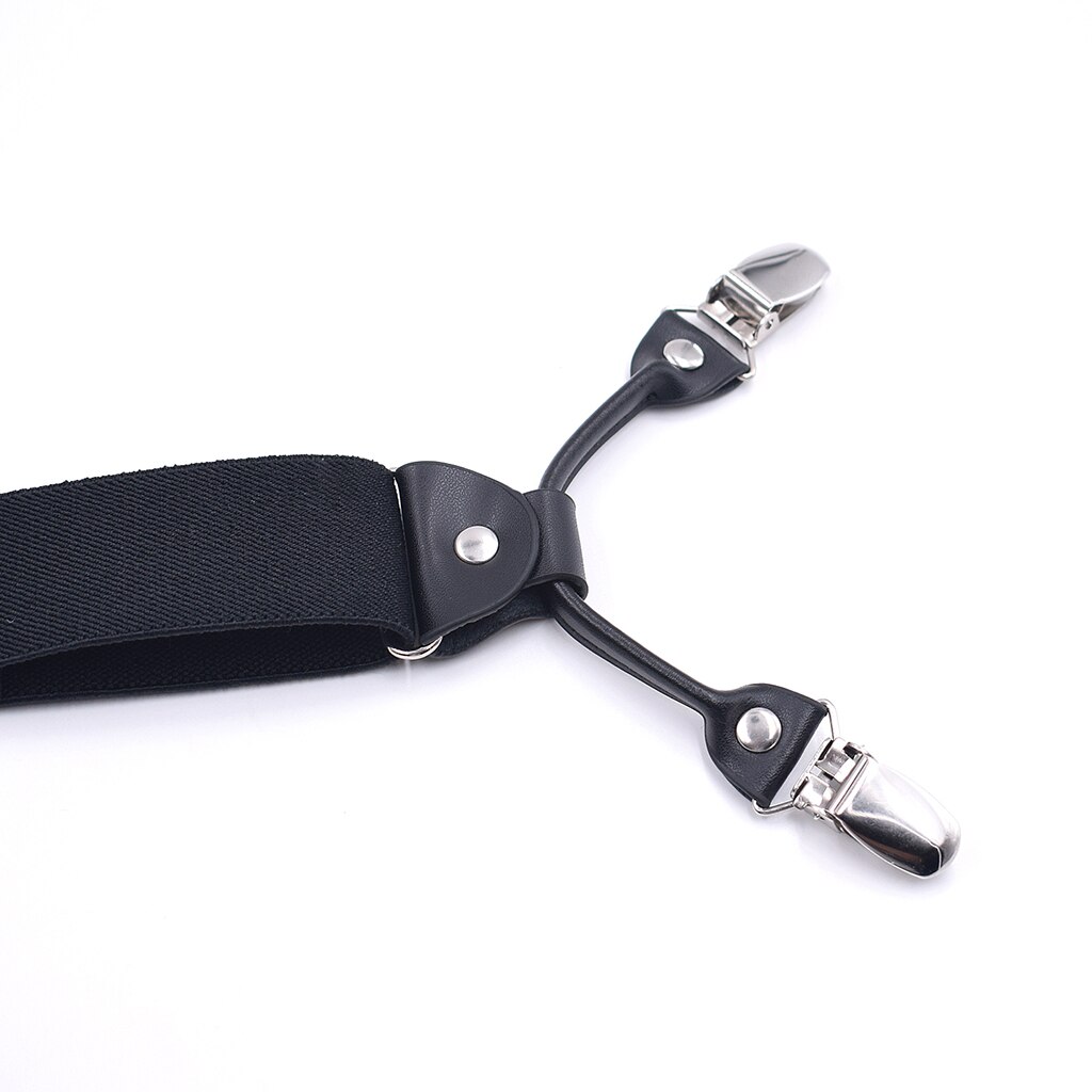 Vintage seler seler til mænd skjorte bukser bukser seler bælter y form metal clips herre tilbehør