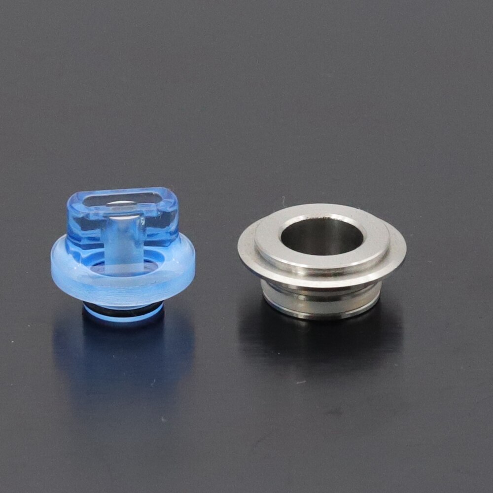 VapSea MTL 510 810 Drip Tip Short Wide MouthPiece DripTip For Atomizer RTA RBA RDA: Blue 510 810