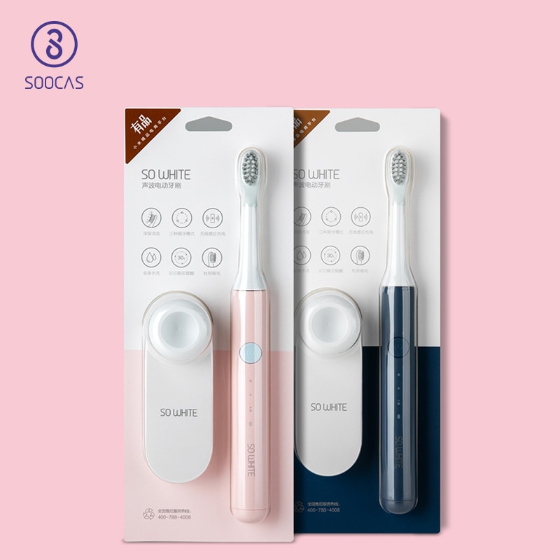 SOOCAS PINJING SO WHITE EX3 Sonic Electric Toothbrush brushes Ultrasonic Automatic Tooth Brush Rechargeable Waterproof Cleaning